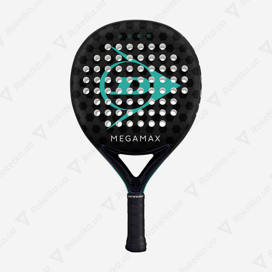 Dunlop Megamax Black - купити в Києві, ціни на падел ракетки